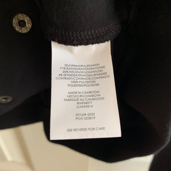 Cabi Black Tie Jacket #6033 - Picture 6 of 6
